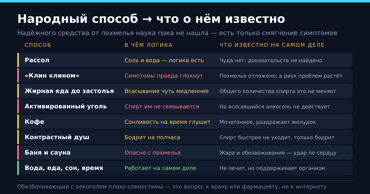Народный способ и что о нём известно