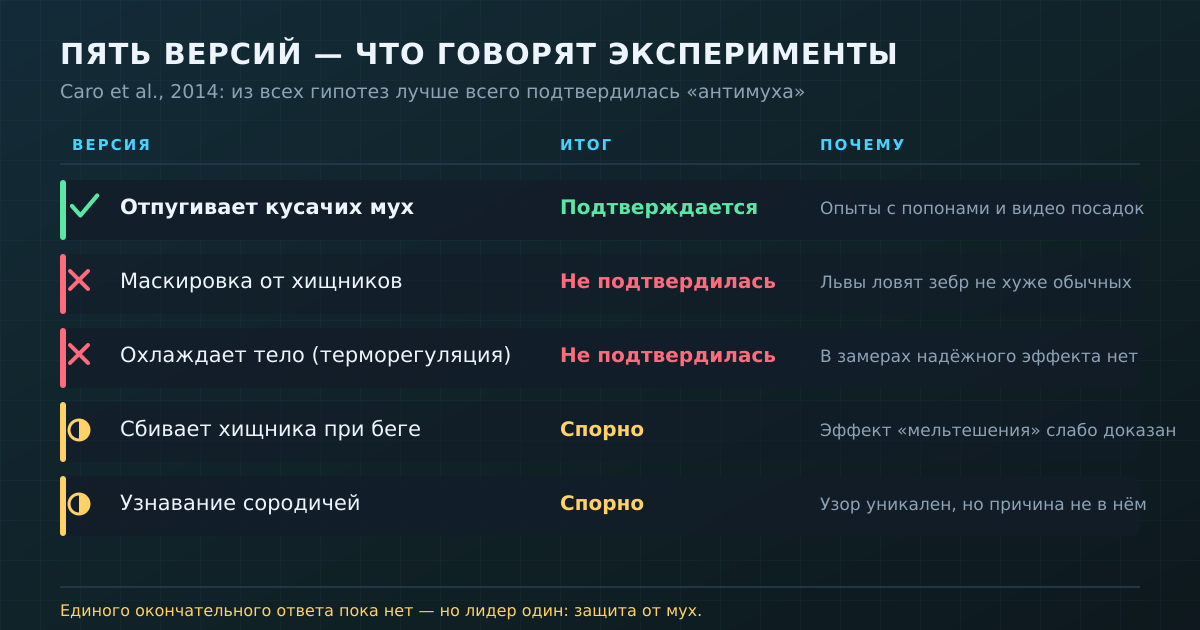 Пять классических версий и то, что показали проверки: лучше всего держится защита от кусачих мух.