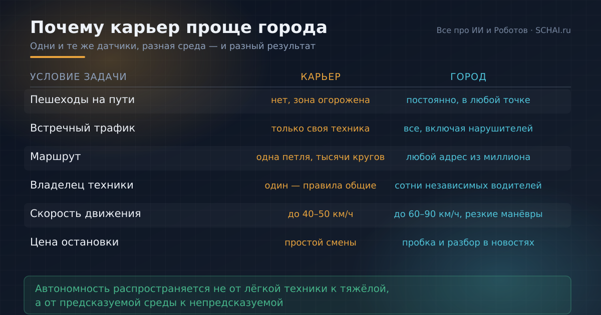 Одни и те же датчики, разная среда — и совершенно разный результат