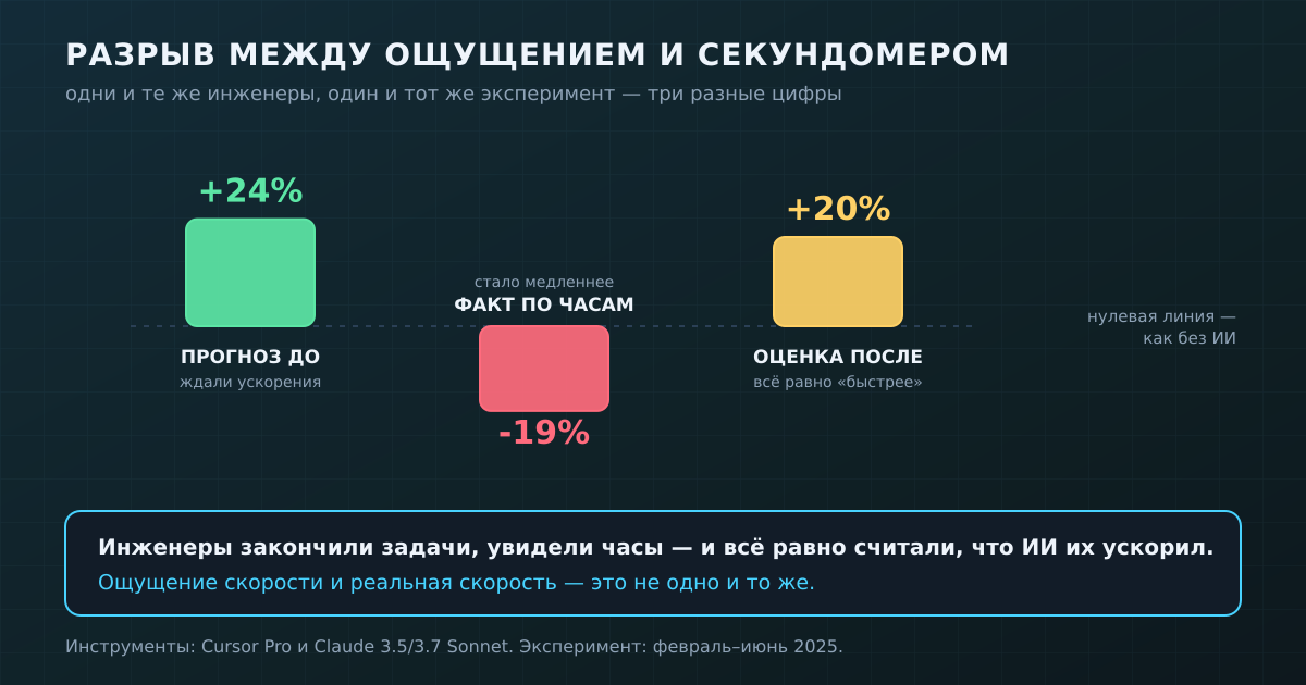 Три разные цифры об одном эксперименте: чего ждали, что получилось и что почувствовали